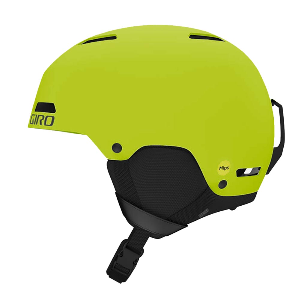 Giro Ledge MIPS Snow Helmet - Matte Ano Lime