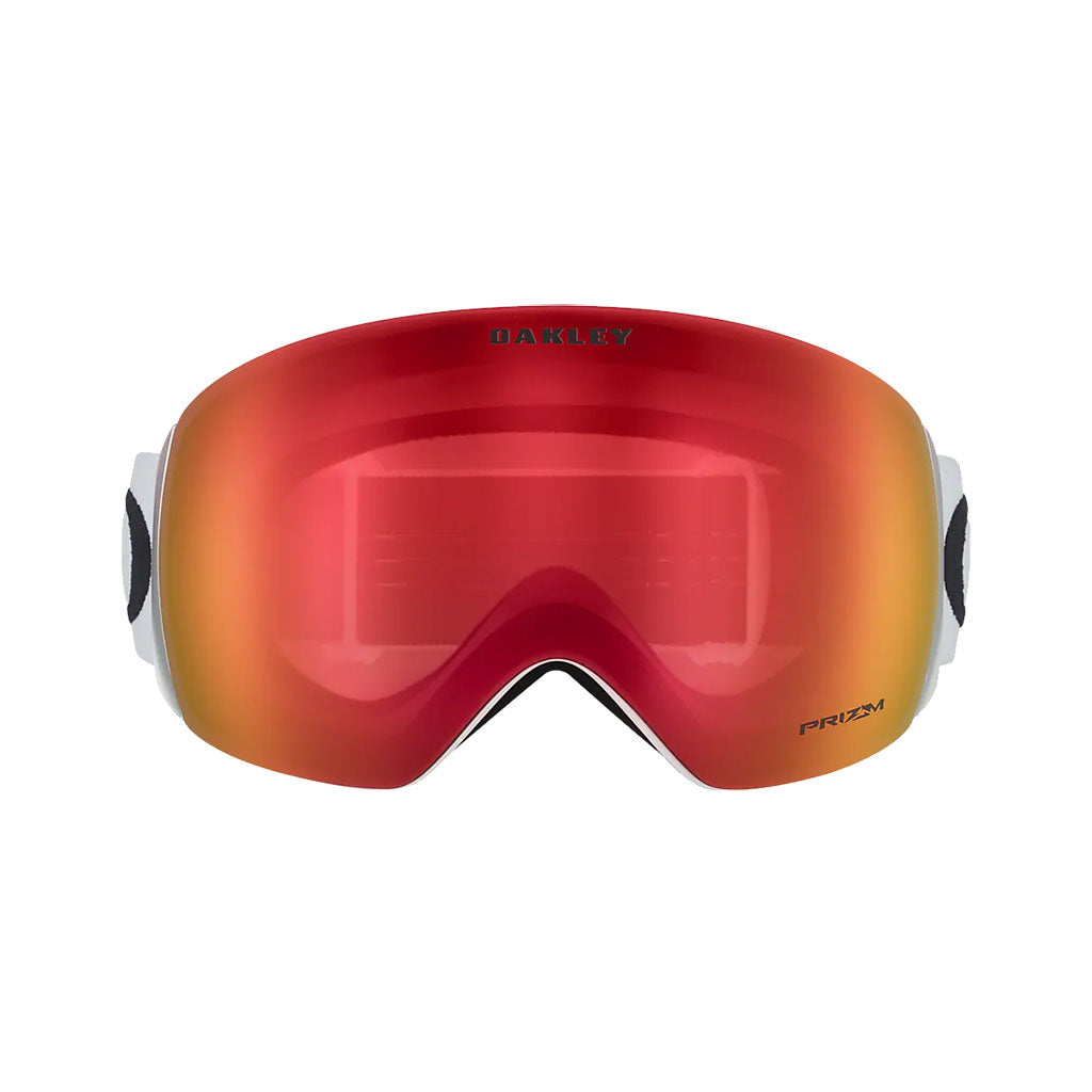 Oakley Flight Deck M Prizm Snow Goggle - Matte White/Torch