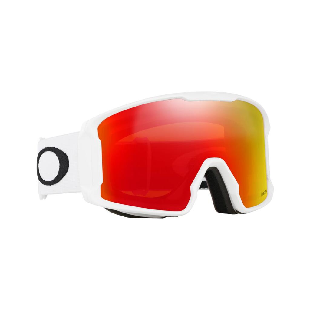 Oakley Line Miner L Prizm Iridium Snow Goggle - Matte White/Torch